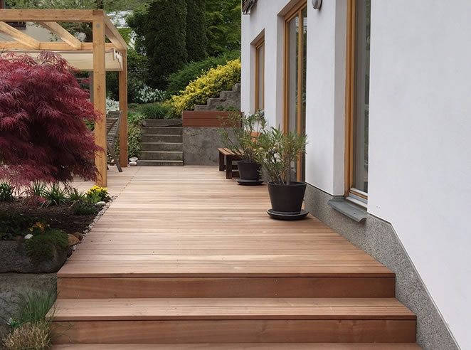 Dřevěné terasy